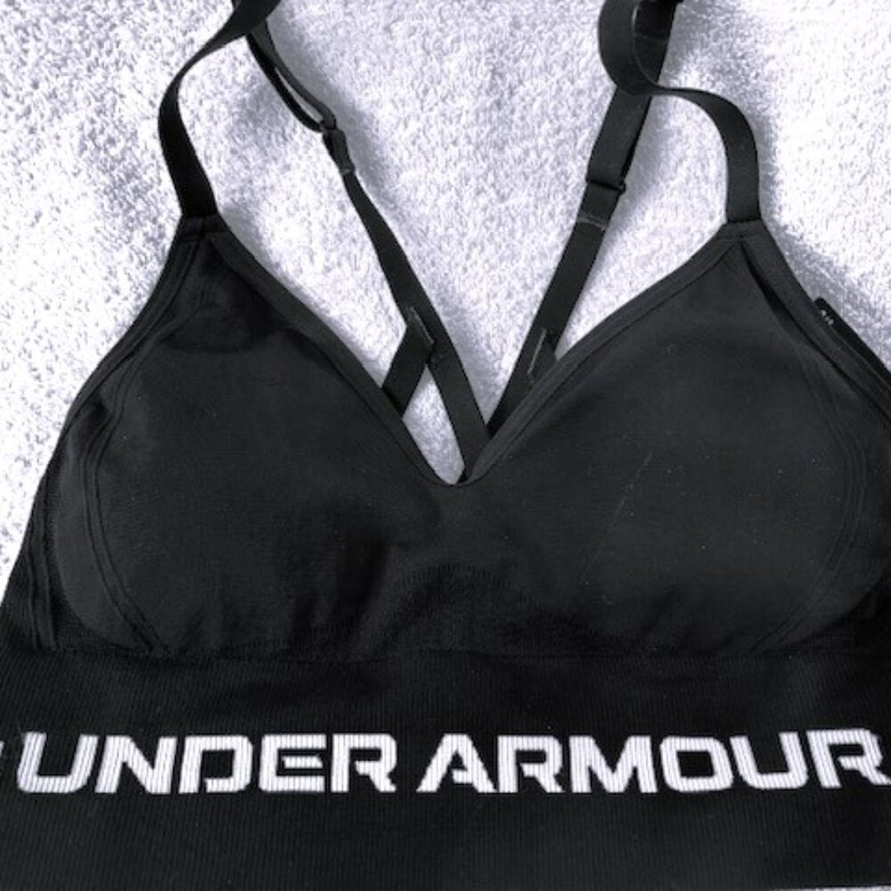 Under Armour black compression sports bra NWT Size XS
